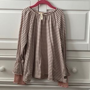 EUC Matilda Jane Size 10 Striped Top